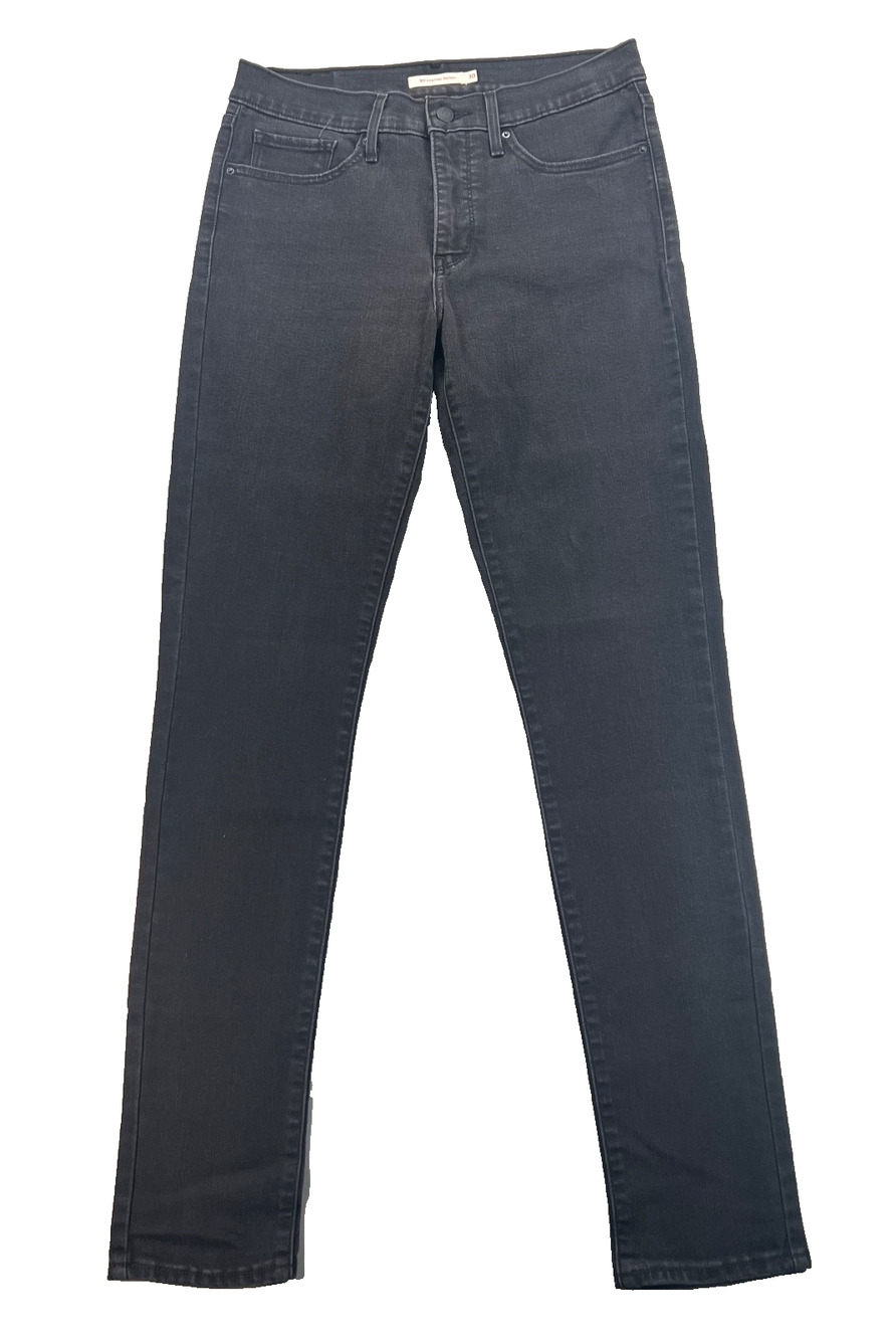 Levi's Black High-Rise 311 Shaping Skinny Jeans (Women's 30)